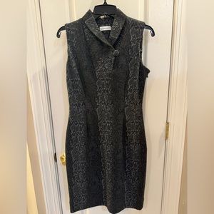 Calvin Klein sleeveless sheath dress, size 6